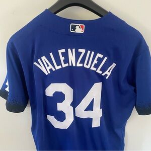 Fernando Valenzuela Nike Authentic Los Dodgers Jersey